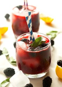 Böğürtlenli limonata